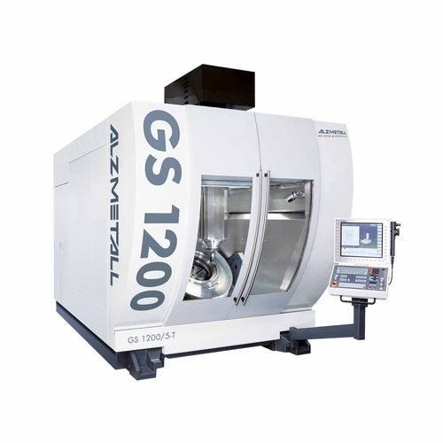 Centro de mecanizado CNC 3 ejes - GS 1200/5-T - Alzmetall - vertical / de pórtico / con mesa rotativa