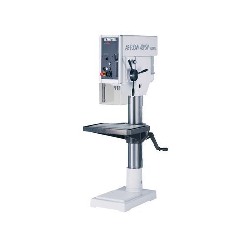 Centro de taladrado vertical - AB-FLOW 40/SV - Alzmetall - de columna / para acero / de velocidad variable