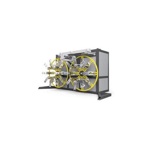 Bobinadora de bobinas - EXT-WD series - Ningbo Extru Machinery Co., Ltd. - de tubos / semiautomática / con dispositivo de medición de la longitud