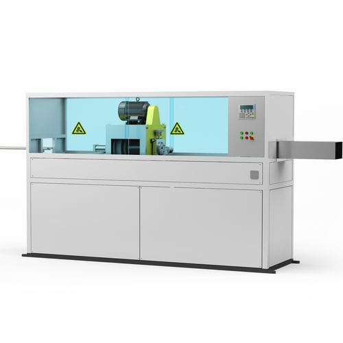 Máquina de corte de hoja rotativa - EXT-KC series - Ningbo Extru Machinery Co., Ltd. - de sierra de cinta / para material plástico / de tubos flexibles