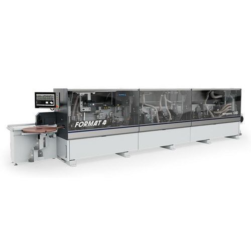 Máquina de colocación de tapacantos automática - tempora F1000  - Felder Group - para paneles / para mueble / con aplicador de cola