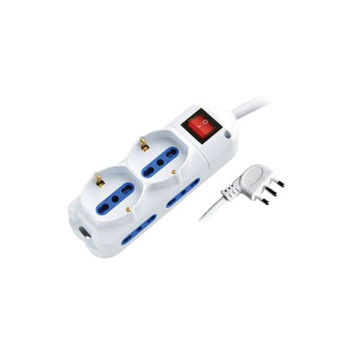 Regleta 4 tomas - AP-M6W - Alcapower - 3 tomas