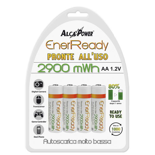 Batería Ni-MH - AP2900ER-C4 - Alcapower - tipo AA / IEC