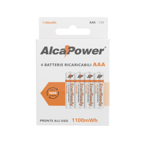 Pila recargable Ni-MH - AP1100ER-C4 - Alcapower - tipo AAA / 1.5 V / IEC