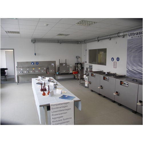 Línea de limpieza por ultrasonidos - KLN Ultraschall AG - series medianas / series pequeñas