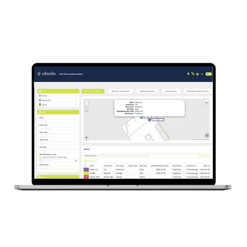 Software de gestión de operaciones - Ubudu SAS - de interfaz / RTLS / en tiempo real