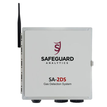 Sistema de supervisión multigás - SA-XDS series - Safeguard Analytics - del medio ambiente / de medición / RS-485