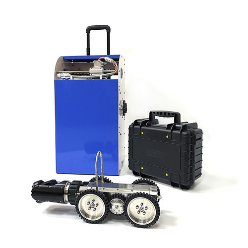 Robot de inspección con ruedas - GT102B - Zhengzhou Jiutai Technology Co., Ltd. - con mando a distancia / visión de 360° / de amplio radio de acción