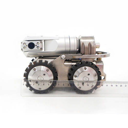 Robot de inspección para canalizaciones - Zhengzhou Jiutai Technology Co., Ltd. - con ruedas / con mando a distancia / estanco