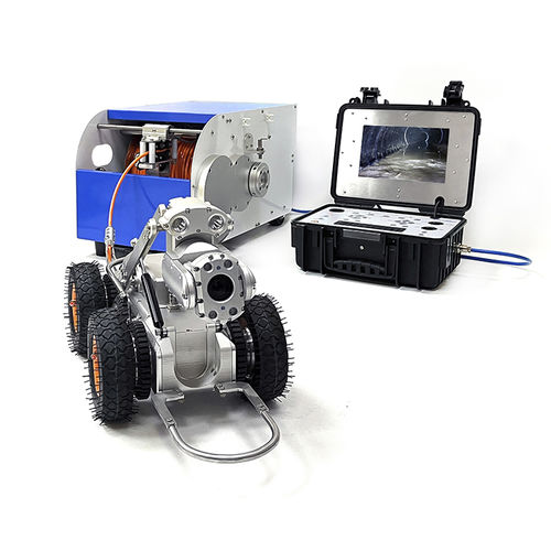 Robot de inspección con ruedas - GT108 - Zhengzhou Jiutai Technology Co., Ltd. - con mando a distancia / estanco / visión de 360°