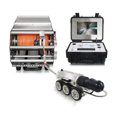Robot de inspección con ruedas - GT380 Series - Zhengzhou Jiutai Technology Co., Ltd. - con mando a distancia / estanco / visión de 360°
