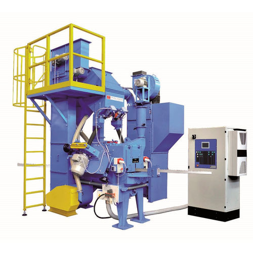 Granalladora de 2 turbinas - BF100 - C.M. SURFACE TREATMENT SpA - para metal / automática / continua