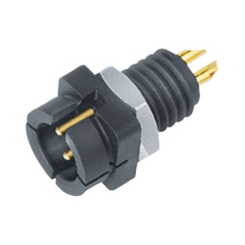 Conector de datos - 09 9749 30 03 - binder USA - macho / de bloqueo / de soldar