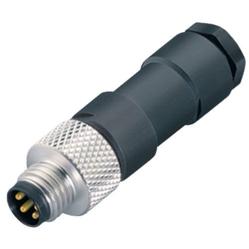 Conector de alimentación eléctrica - 99 3379 00 03 - binder USA - DIN / macho / de tornillo