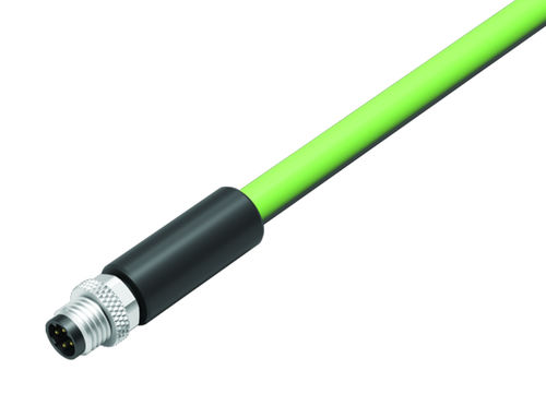 Conector de alimentación eléctrica - 77 5429 0000 50704-0200 - binder USA - DIN / Ethernet / macho