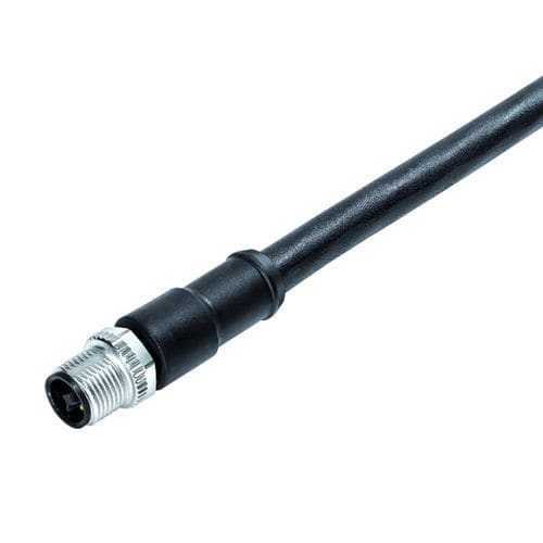 Conector de alimentación eléctrica - 77 0629 0000 50704-0200 - binder USA - DIN / moldeado sobre pieza modelo / en T