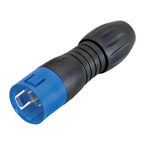 Conector de alimentación eléctrica - 99 9105 60 03 - binder USA - macho / de bloqueo / de soldar