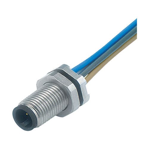 Conector M5 - 09 3105 86 03 - binder USA - de alimentación eléctrica / DIN / macho