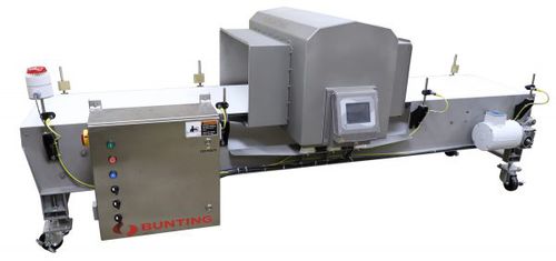 Detector de metales de túnel - METRON™ 07 CI - Bunting-Newton - para polvo / con transportador / de alta sensibilidad