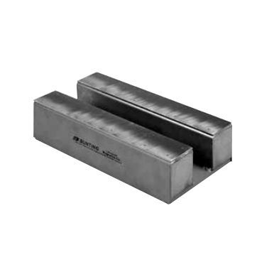 Riel de seguridad - Bunting-Newton - de acero inoxidable