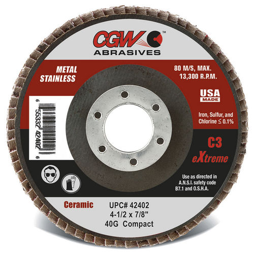 Disco de láminas de cerámica - C3 - CGW Abrasives
