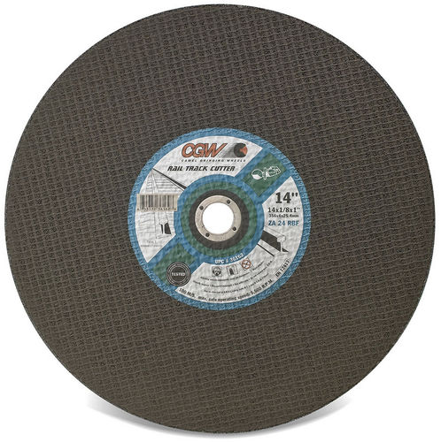 Disco tronzador de metal - 36162 - CGW Abrasives - de óxido de aluminio / de circona