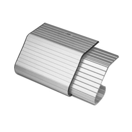 Fuelle plegable de acero inoxidable - Buww Coverings Inc. - para máquina