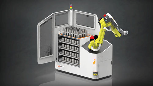 Sistema de carga con robot articulado de 6 ejes - Flex 35D - Agile robotic Systems
