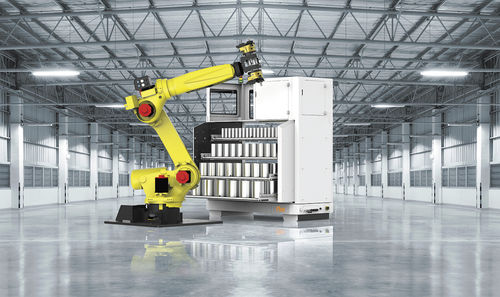 Sistema de carga con robot articulado de 6 ejes - Agile robotic Systems