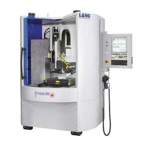 Centro de mecanizado CNC láser - Pulsaris 300 - LANG - 3 ejes / vertical / de grabado