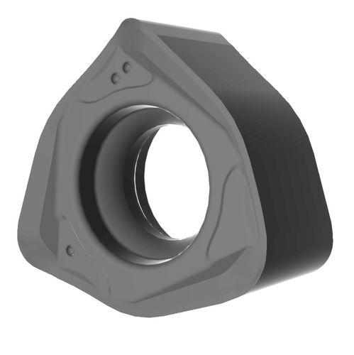 Plaquita de corte de fresado - VAPOR™ Tri-X2 - Dapra Milling Solutions - para hierro / para acero / para acero inoxidable