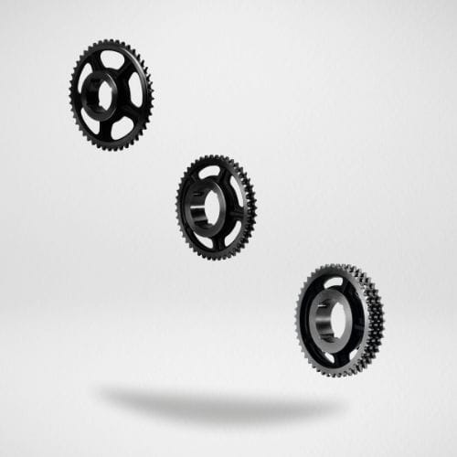 Piñón de cadenas - RF series - CMW - de dientes rectos / con cubo amovible / simple
