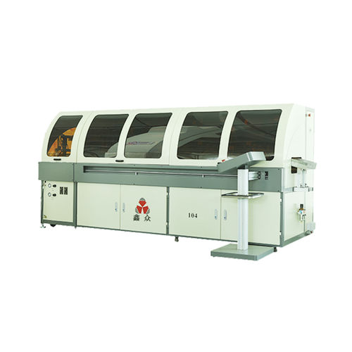 Máquina de serigrafia automática - SZD-104-L - Shenzhen xinzhong plastic - de 2 colores / de 3 colores / de 4 colores