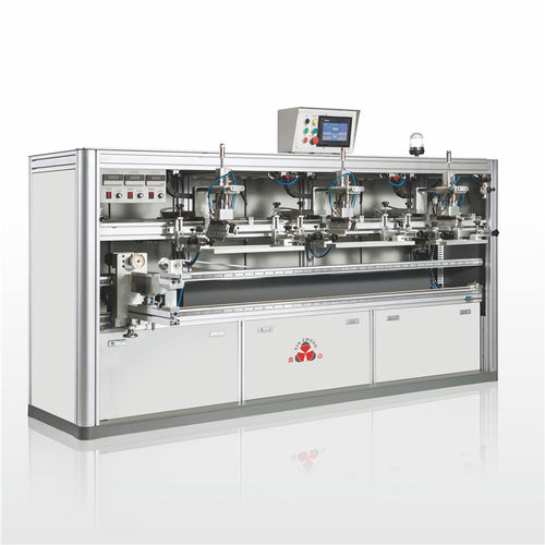 Máquina de serigrafia automática - SZD-104 - Shenzhen xinzhong plastic - totalmente automática / de 2 colores / de 3 colores
