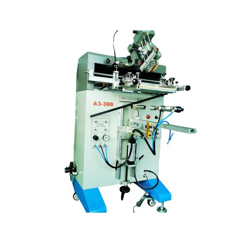 Máquina de serigrafia semiautomática - A3-300 - Shenzhen xinzhong plastic - multicolor / para botellas de vidrio / para botellas de plástico