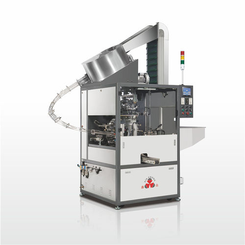 Máquina de dorado en caliente con alimentación automática - TAR-103-LD - Shenzhen xinzhong plastic - mecánica / compacta / para tapones
