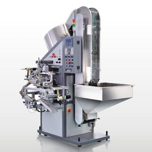 Máquina de dorado en caliente con alimentación automática - TAR-01-A - Shenzhen xinzhong plastic - mecánica / compacta / de tubos