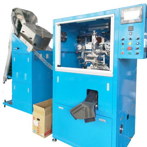 Máquina de dorado en caliente con alimentación automática - TAR-01-A - Shenzhen xinzhong plastic - mecánica / compacta / para tapones