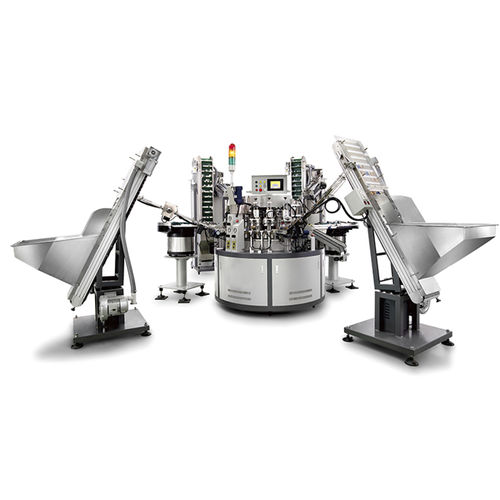 Ensambladora automática - SZZ-108 - Shenzhen xinzhong plastic - para aplicaciones industriales / de jeringas / de tapones de rosca para botellas