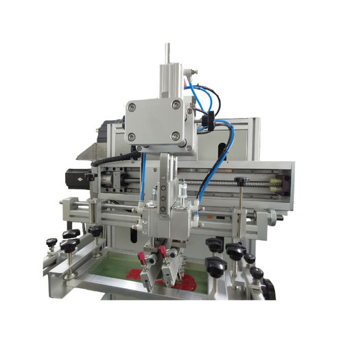 Máquina de serigrafia semiautomática - Shenzhen xinzhong plastic - manual / multicolor / para botellas de vidrio