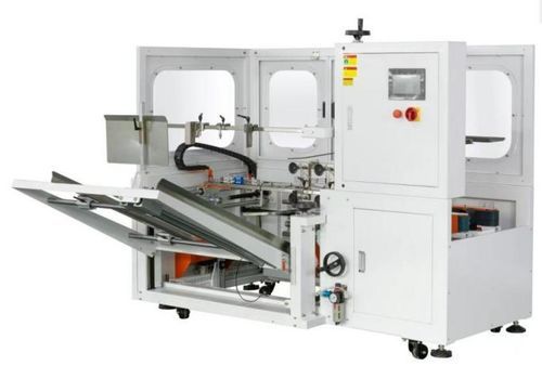 Formadora de cajas de cartón automática - C50 - Shenzhen xinzhong plastic - cinta adhesiva / cierre por la parte inferior / con inserción de bolsas