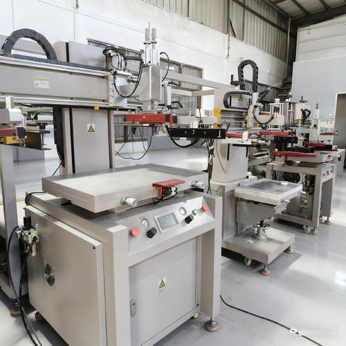 Máquina de impresión serigráfico - Shenzhen xinzhong plastic - para material plástico / para papel / para celdas solares