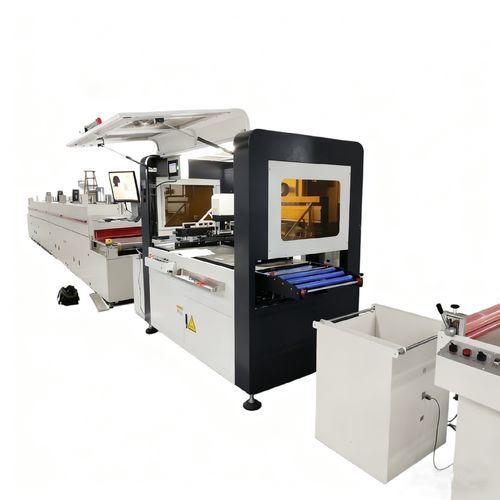 Máquina de serigrafia totalmente automática - Shenzhen xinzhong plastic - de 2 colores / monocroma / multicolor
