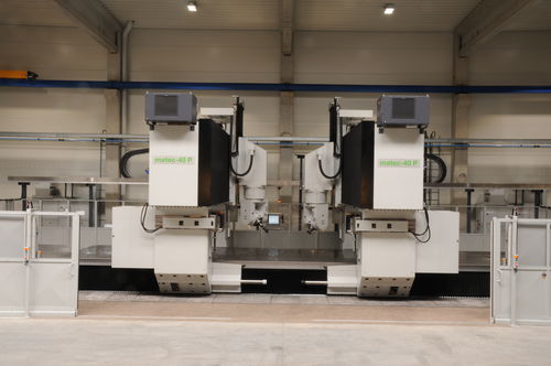 Centro de mecanizado CNC 3 ejes - 40P - matec Maschinenbau - vertical / de pórtico / HSK-A 100