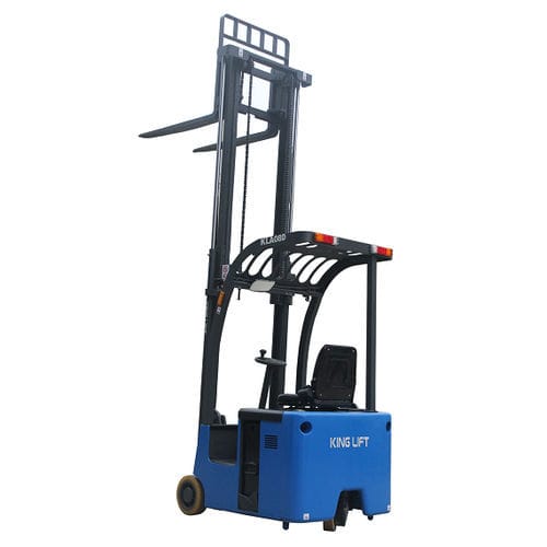 Carretilla elevadora eléctrica - KLA-D series - JIANGSU KING-LIFT EQUIPMENT.,LTD. - con operador sentado / para almacén / para pasillos estrechos