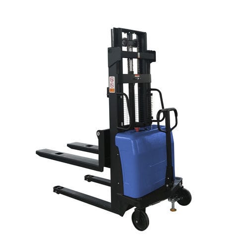 Apiladora semieléctrica - KLD-A series - JIANGSU KING-LIFT EQUIPMENT.,LTD. - con operador a pie / 12 V / para palés
