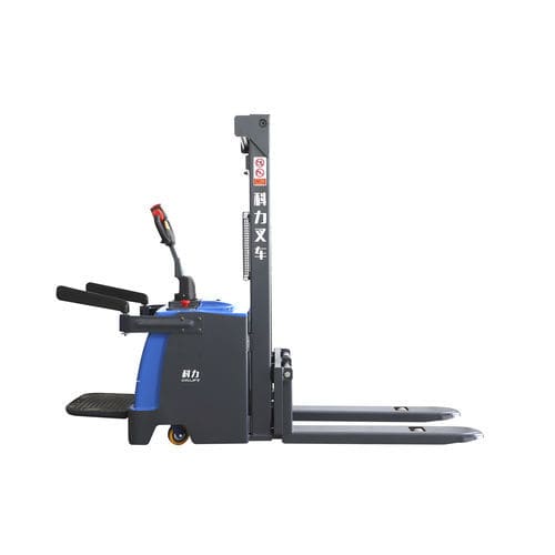 Apiladora alimentada por batería - KLD15EG - JIANGSU KING-LIFT EQUIPMENT.,LTD. - con plataforma para el operador / de transporte / para almacén