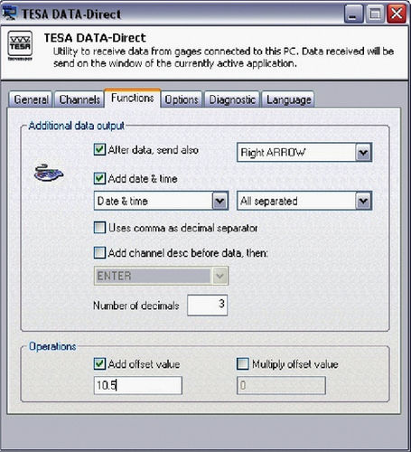 Software de medición - DATA-DIRECT - TESA Technology - para informes / de creación / de gestión de datos