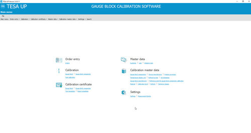 Software de medición - TESA UP series - TESA Technology - de calibración / de almacenamiento / de metrología