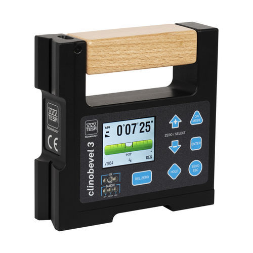 Inclinómetro multieje - CLINOBEVEL 3 series - TESA Technology - RS-485 / USB / inalámbrico